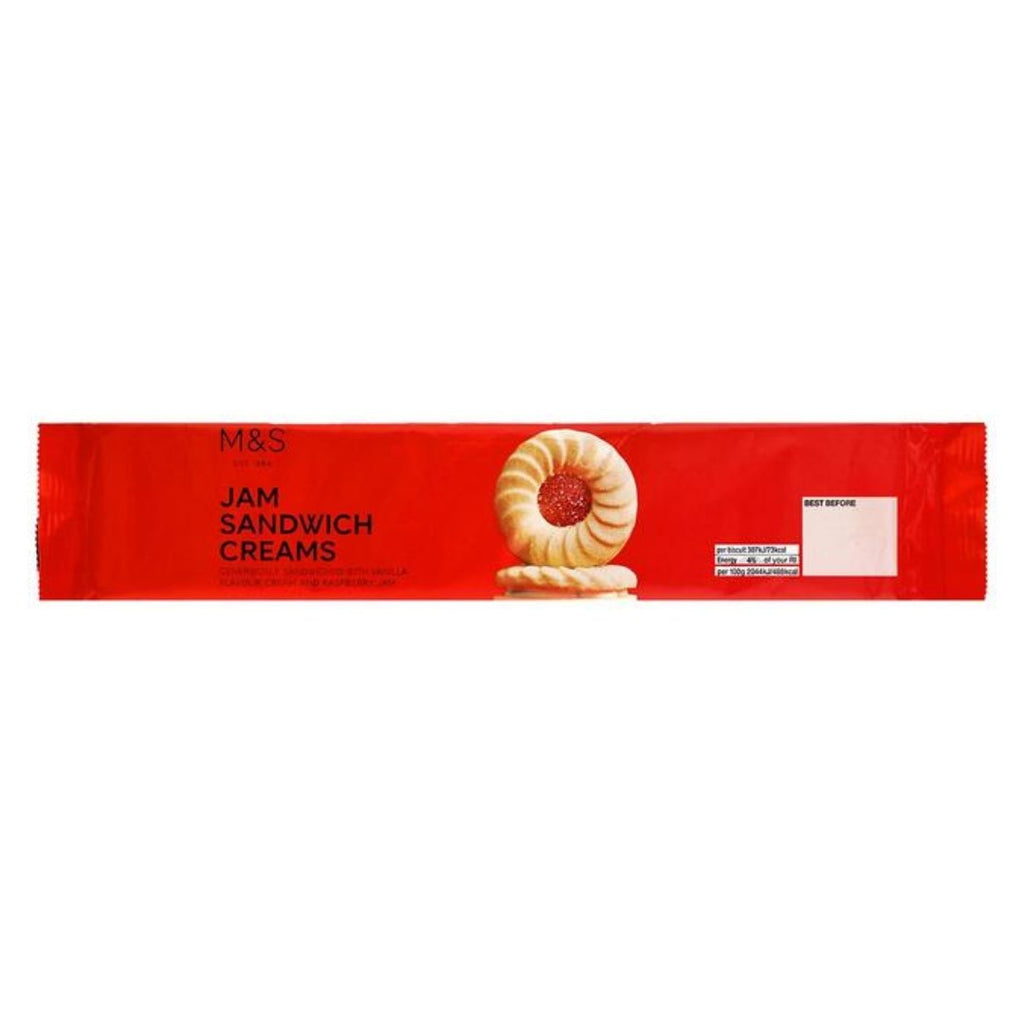 Marks & Spencer Jam Sandwich Biscuits - 150g  British Store Online — The  Great British Shop