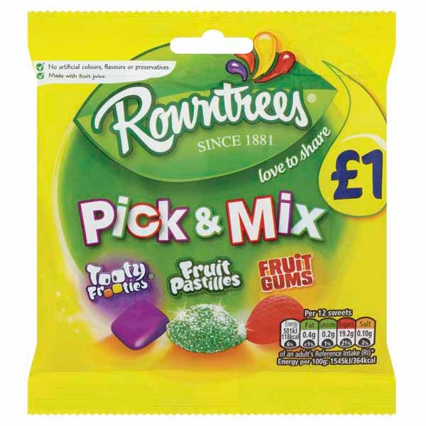 Rowntrees Pick And Mix 120g British Store Online — The Great British Shop 2543